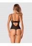 Serena love Body ouvert - Noir