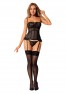 Serena love Corset - noir