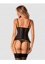 Serena love corset Black