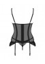 Serena love Corset - noir