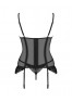 Serena love Corset - noir