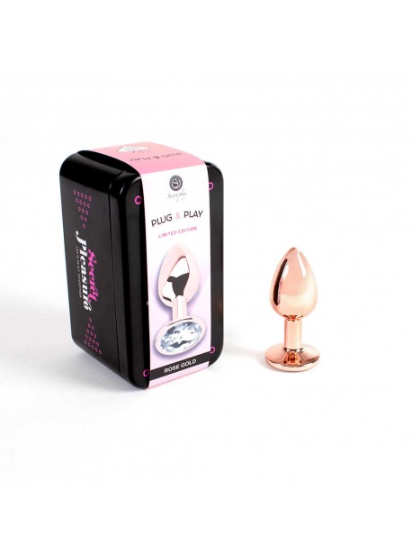 Plug anal secret play - Rose gold