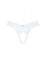 Heavenlly crotchless thong White