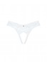Heavenlly crotchless thong White