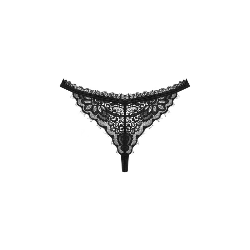 Maderris Thong Black By Your Lingerie Wholsaler Tendance Sensuelle