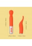 Partschinite - The naughty collection - Vibromasseur à tête interchangeable Orange