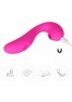 Angel - 3-in-1 Clitoral Sucking Licking and G Spot Vibrator - pink