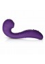 Angel - 3-in-1 Clitoral Sucking Licking and G Spot Vibrator - purple