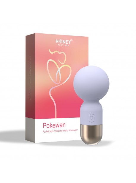 Pokewan mini vibrator purple