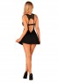 Donna Dream babydoll and thong - Black