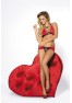 dropshipping Joli ensemble lingerie rouge et noir sexy