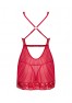 Lacelove babydoll and thong - Red