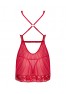Lacelove babydoll and thong - Red