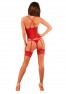 Lacelove Corset - rouge