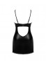 Norides chemise and thong - Black