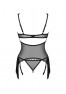 Sherila Corset et string - noir