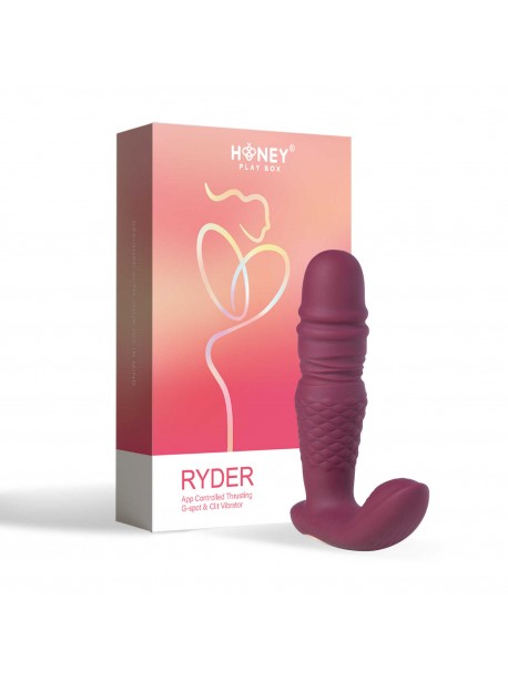 Ryder App controlled thrusting G-spot and clit vibrator