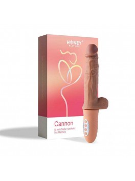 Cannon - rolling, Thrusting and warming 10 inch dildo - Flesh