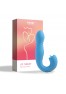 JOI THRUST bleu - Vibromasseur point G - lèche-clitoris - va et vient contrôlé par application