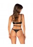 Armares crotchless teddy black