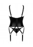 Armares corset and thong - Black