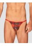 Mr Merrilo - Thong and bow tie Red