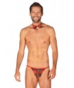 Mr Merrilo - Thong and bow tie Red