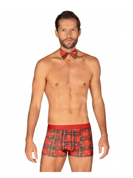 Mr Merrilo - Boxer shorts and bow tie Red