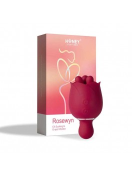 Rosewyn - Rotating Rose Toy Vibrator & Pinpoint Stimulator