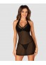 Medilla babydoll and thong - Black