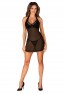 Medilla babydoll and thong - Black