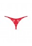 Ingridia string ouvert - Rouge