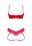 Ingridia 2-pcs cupless set - Red