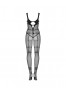 N123 Bodystocking - Black