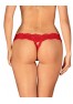 Amor Cherris string ouvert - Rouge