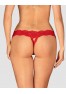 Amor Cherris string ouvert - Rouge