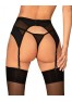 Chic Amoria garter belt - Black