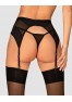 Chic Amoria garter belt - Black