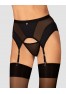 Chic Amoria garter belt - Black