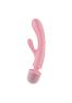 Triple lover Rabbit et Wand Satisfyer - Rose