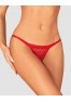 Chilisa thong crotchless - Red