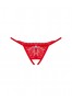 Chilisa thong crotchless - Red