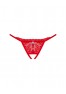 Chilisa string ouvert - Rouge