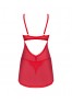 Chilisa babydoll et string - Rouge