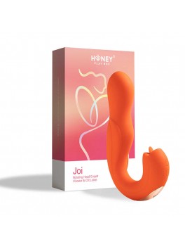 Joi rotating head G-spot and clit licker - orange