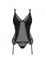 Nesari corset et string - Noir