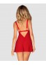 Elianes babydoll & thong - Red