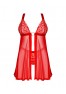 Elianes babydoll & thong - Red