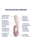 Echantillon Heat Wave Connect App - Mauve Sample Not For Sale !