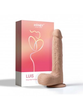 Luis realistic thrusting dildo - Flesh